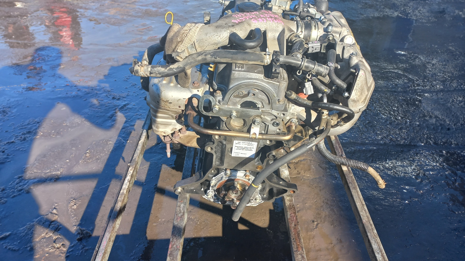Двигатель | (ДВС) | F8-SK | без генератора | без насоса гур | переборка